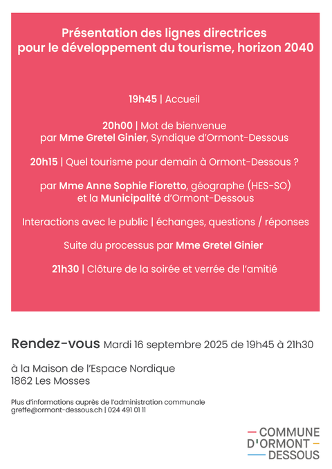 Invitation verso Invitation verso